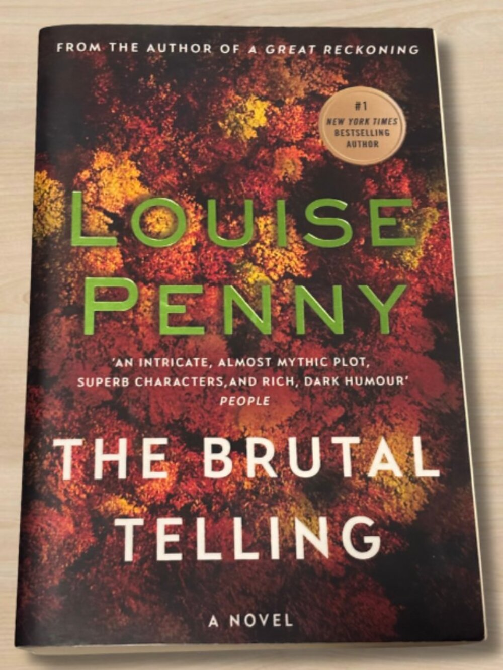 The Brutal Telling by Louise Penny | Chief Inspector Gamache Mystery | Paperback